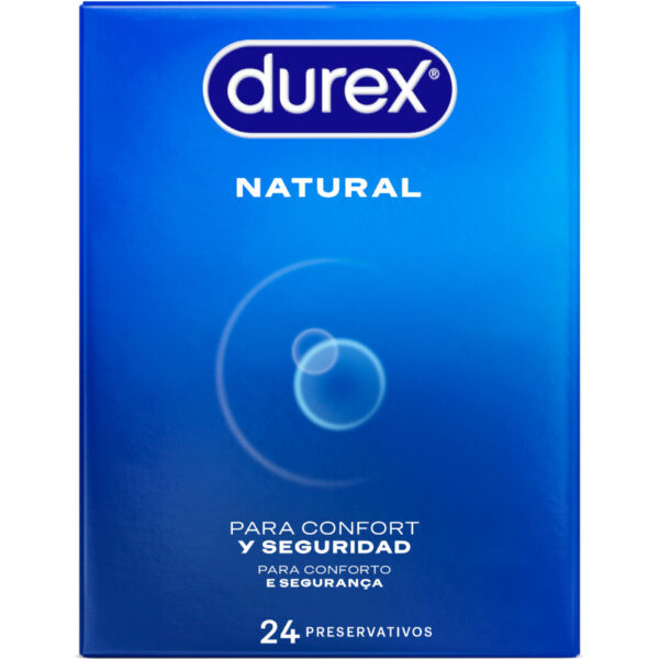 Durex Natural — Condoms, 24 Pack — Classic Condoms
