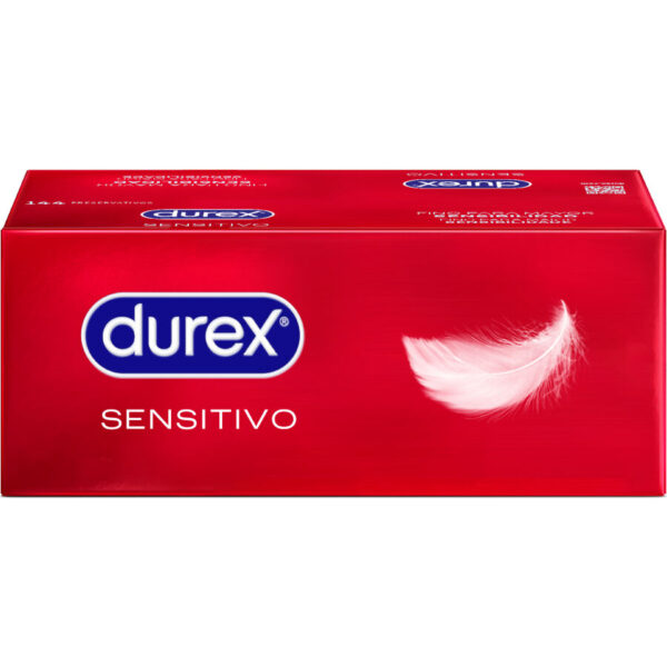 Durex Sensitive Soft — Ultra Thin Condoms, 144 Pack — Bulk Condom Packs