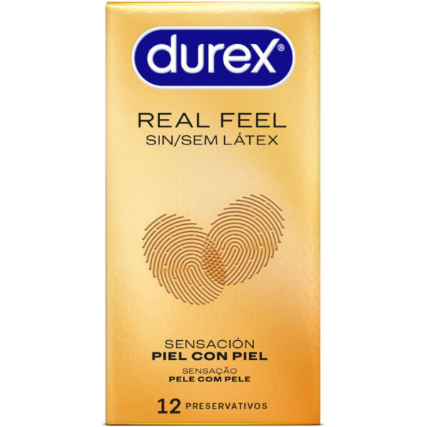 Durex RealFeel — Non-Latex Condoms, 12 Pack — Condom Multipacks