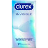 Durex Invisible — Ultra Thin Condoms, 12 Pack — Condom Multipacks
