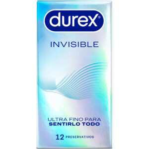 Durex Invisible — Ultra Thin Condoms, 12 Pack — Condom Multipacks