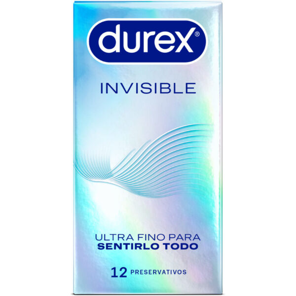 Durex Invisible — Ultra Thin Condoms, 12 Pack — Condom Multipacks