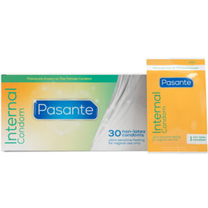 Pasante Internal — Female Condoms, 30 Pack — Bulk Condom Packs
