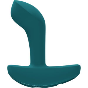 Fun Factory Bootie Vibe — Vibrating Butt Plug, Bottle Green — Anal — view 2