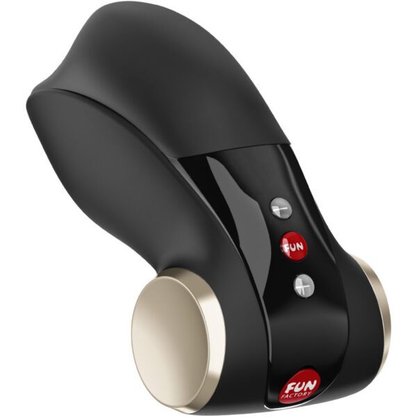 Fun Factory Cobra Libre II — Vibrating Masturbator, Black — Vibrating Strokers — view 2