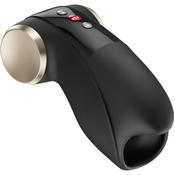 Fun Factory Cobra Libre II — Vibrating Masturbator, Black — Vibrating Strokers