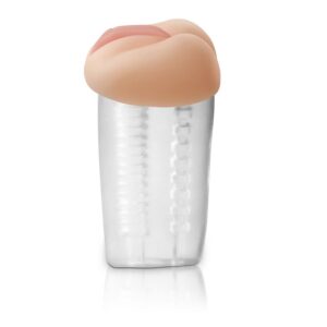 Extreme Toyz Natural Vagina — Male Masturbator, Transparent — Manual Strokers — view 2