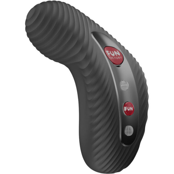 Fun Factory Laya III — Lay-On Vibrator, Rechargeable, Black — Clitoral Vibrators — view 3