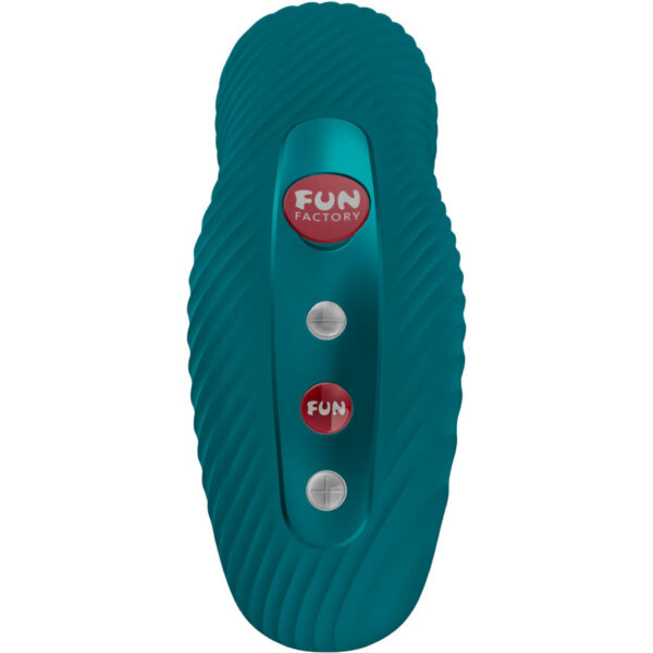 Fun Factory Laya III — Lay-On Vibrator, Rechargeable, Green — Clitoral Vibrators — view 2