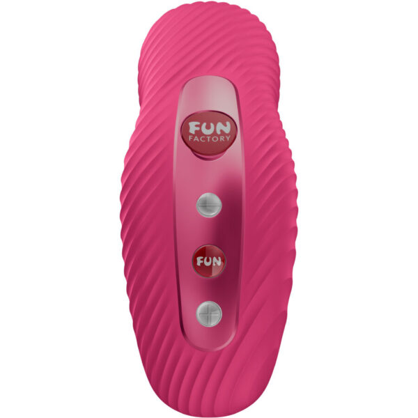 Fun Factory Laya III — Lay-On Vibrator, Rechargeable, Raspberry — Clitoral Vibrators — view 2