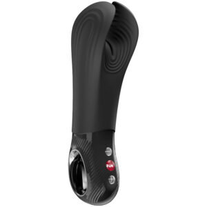 Fun Factory Manta — Vibrating Masturbator, Black — Clitoral Stimulators — view 2
