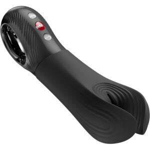 Fun Factory Manta — Vibrating Masturbator, Black — Clitoral Stimulators