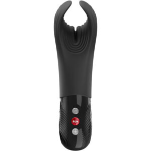 Fun Factory Manta — Vibrating Masturbator, Black — Clitoral Stimulators — view 3