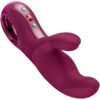 Fun Factory Miss Bi — Rabbit Vibrator, Rechargeable, Wine Red — Rabbit Vibrators
