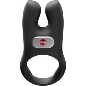 Fun Factory Nos Classic — Vibrating Cock Ring, Black — Cock Rings — view 3