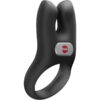 Fun Factory Nos Classic — Vibrating Cock Ring, Black — Cock Rings