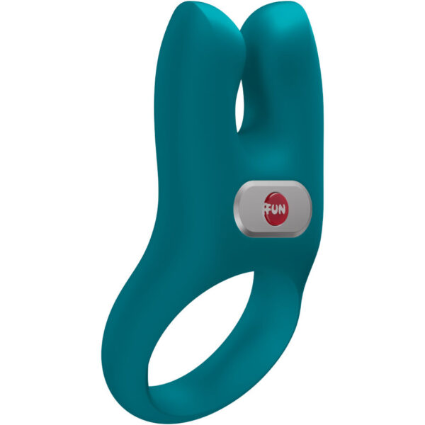 Fun Factory Nos Classic — Vibrating Cock Ring, Bottle Green — Cock Rings