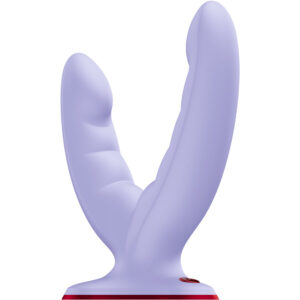 Fun Factory Ryde — Double Dildo, Suction Cup, Purple — Dildos — view 2