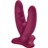 Fun Factory Ryde — Double Dildo, Suction Cup, Wine Red — Dildos