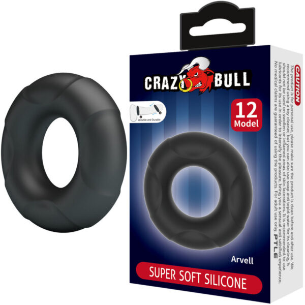 Crazy Bull Arvell Model 12 — Cock Ring, Silicone — Classic Cock Rings — view 2
