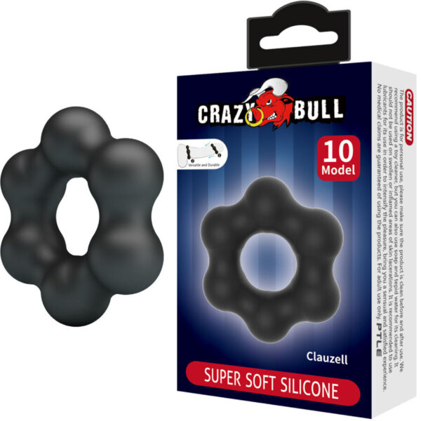 Crazy Bull Clauzell Model 10 — Cock Ring, Silicone — Classic Cock Rings — view 6