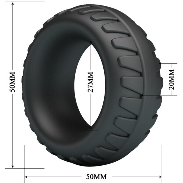 Crazy Bull Dilson Model 3 — Cock Ring, Silicone — Classic Cock Rings — view 3