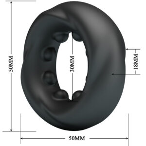 Crazy Bull Daquez Model 4 — Cock Ring, Silicone — Classic Cock Rings — view 3