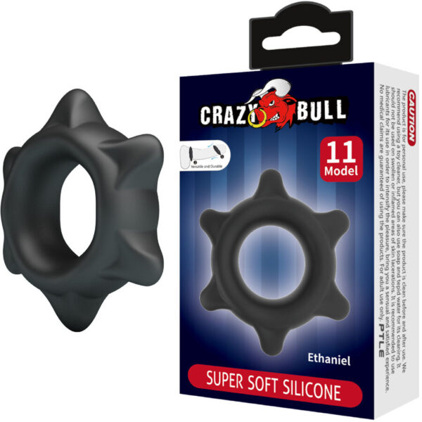 Crazy Bull Ethaniel Model 11 — Cock Ring, Silicone — Classic Cock Rings — view 6