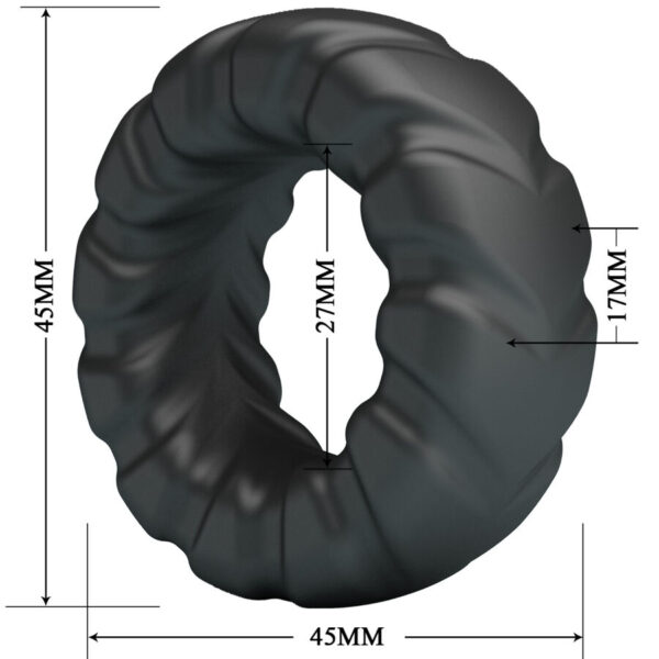 Crazy Bull Jeriko Model 1 — Cock Ring, Silicone — Classic Cock Rings — view 6