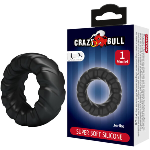 Crazy Bull Jeriko Model 1 — Cock Ring, Silicone — Classic Cock Rings — view 4