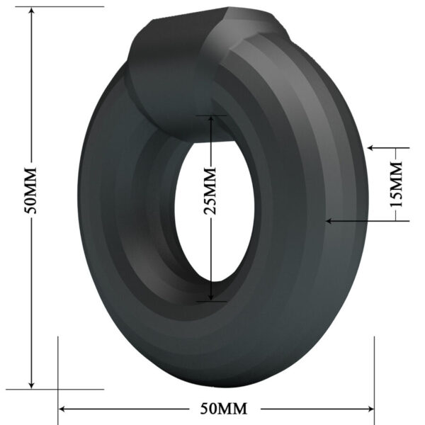 Crazy Bull Kayke Model 2 — Cock Ring, Silicone — Classic Cock Rings — view 5