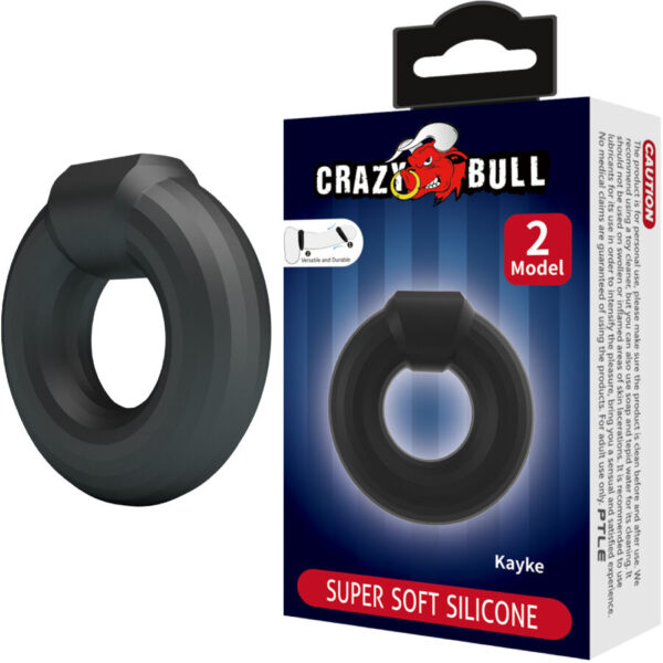 Crazy Bull Kayke Model 2 — Cock Ring, Silicone — Classic Cock Rings — view 6