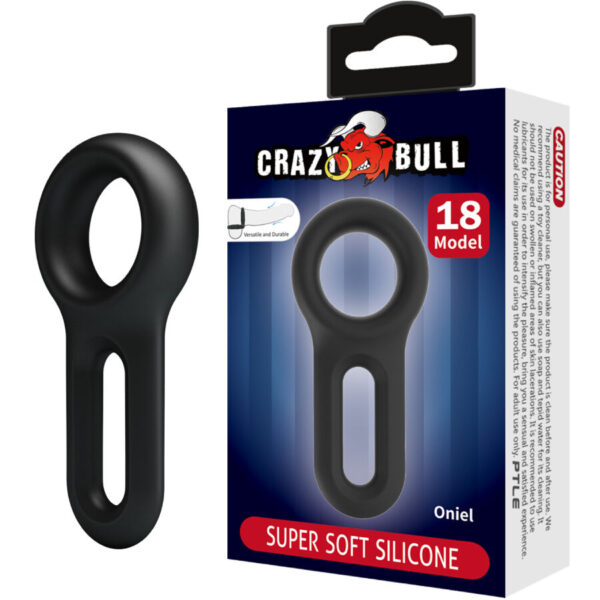 Crazy Bull Oniel Model 18 — Cock Ring, Silicone — Classic Cock Rings — view 6