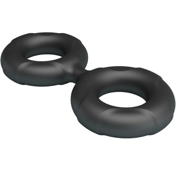 Crazy Bull Radwan Double Model 19 — Cock Ring, Silicone — Classic Cock Rings — view 3