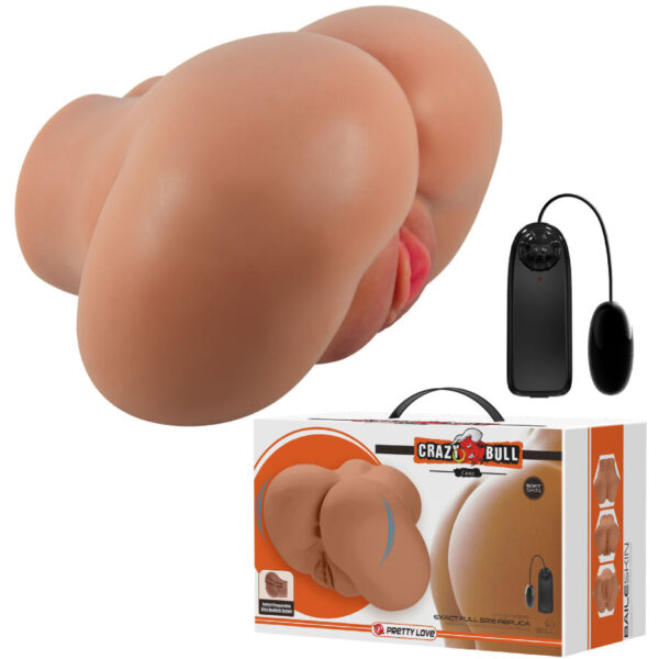 Crazy Bull Luna Butt — Vibrating Masturbator — Vibrating Strokers — view 9
