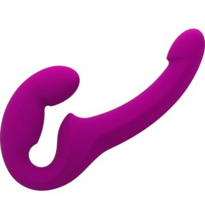 Fun Factory Share Lite — Strapless Strap-On, Blackberry — Couples