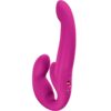 Fun Factory Share Vibe Pro — Strapless Strap-On, 14 cm, Magenta — Strap-Ons & Harnesses