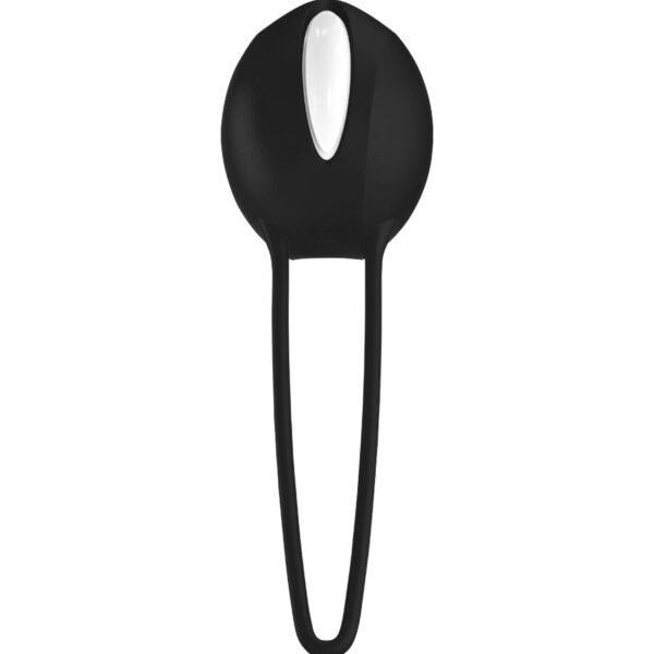 Fun Factory Smartball Uno — Kegel Trainer, Black — Ben Wa Balls