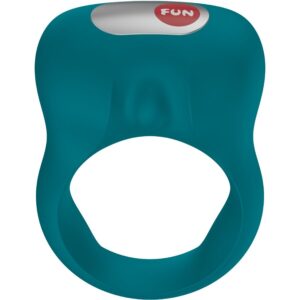 Fun Factory Steady — Vibrating Cock Ring, Silicone, Bottle Green — Cock Rings