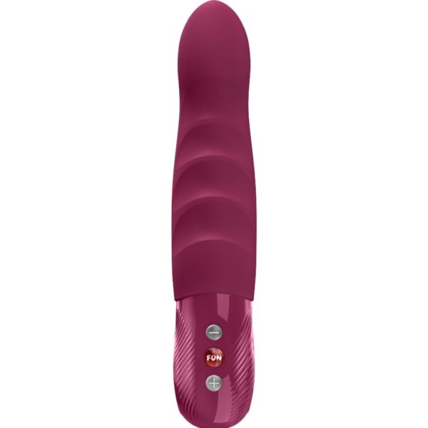 Fun Factory Stronic Deep — Thrusting Dildo, Wine Red — Dildos