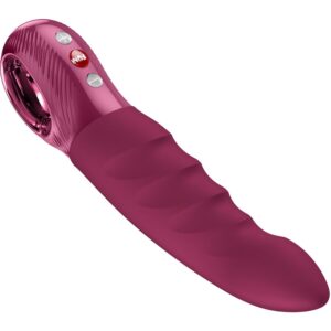 Fun Factory Stronic Deep — Thrusting Dildo, Wine Red — Dildos — view 3