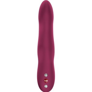 Fun Factory Stronic Wave — Thrusting Dildo, Wine Red — Dildos