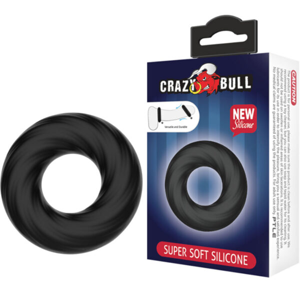 Crazy Bull Spiral — Cock Ring, Silicone — Classic Cock Rings — view 3