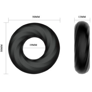 Crazy Bull Spiral — Cock Ring, Silicone — Classic Cock Rings — view 4