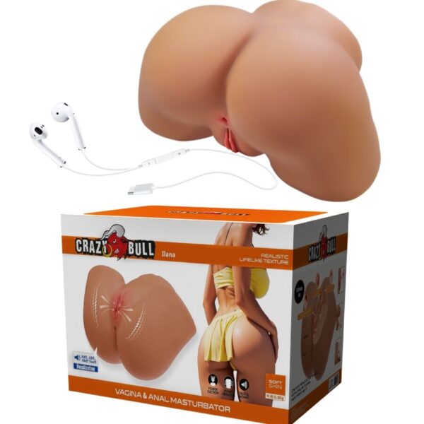 Crazy Bull Ilana — Vibrating Masturbator, Rechargeable — Male Masturbators — view 2