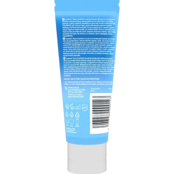 Control Pure Comfort — Water-Based Lubricant, 80 ml — Anal Lubricants — view 2