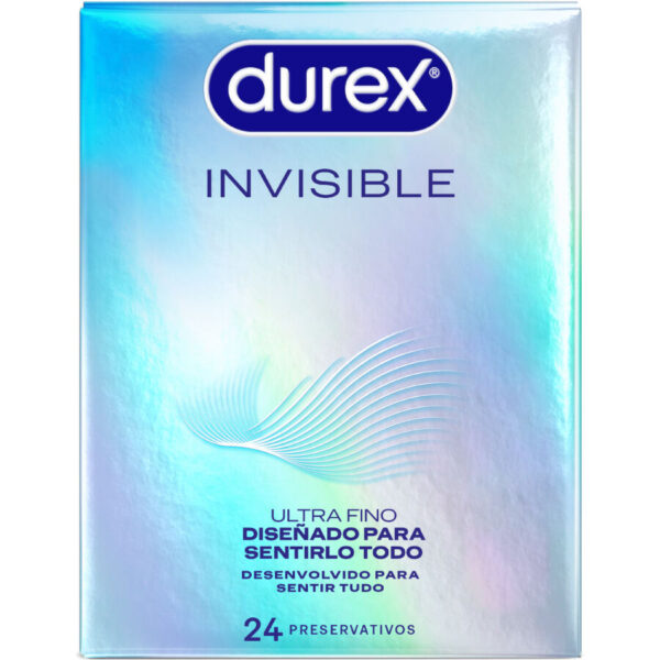 Durex Invisible — Ultra Thin Condoms, 24 Pack — Condom Multipacks