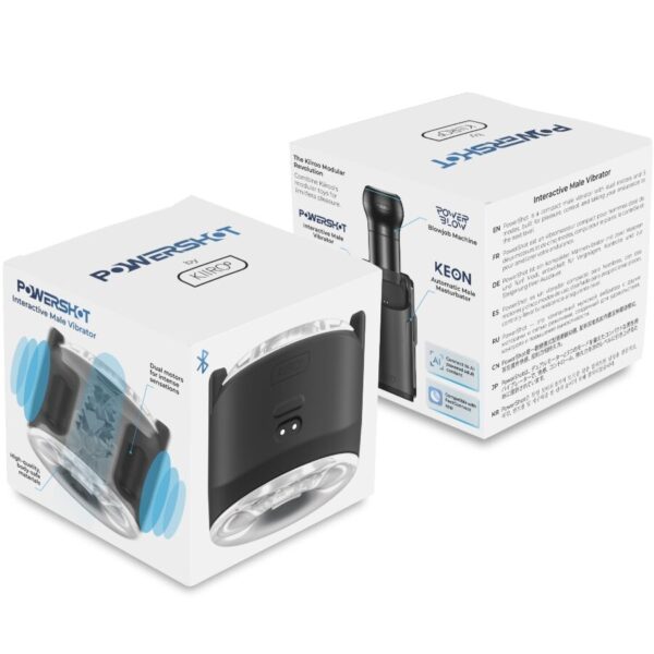 Kiiroo PowerShot — Vibrating Masturbator, Waterproof — Male Masturbators — view 5