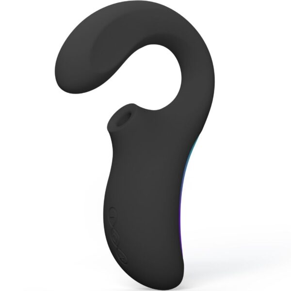LELO Enigma Wave — Rabbit Vibrator, Sonic, Black — Air Pulse Vibrators — view 2