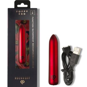 Rocks-Off — Bullet Vibrator, Rechargeable, Red — Bullet Vibrators — view 4